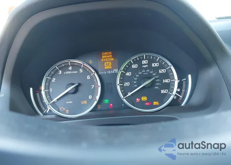 2016 Acura Tlx z USA, uszkodzony, nr VIN 19UUB1F30GA001660